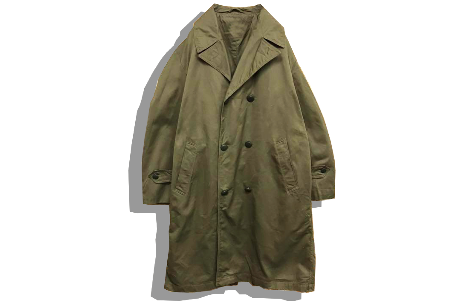 Belgium Army Trench Coat 60s