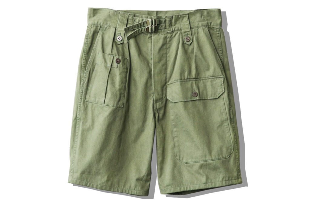 British Army Jungle Trouser Short Pants 1940s