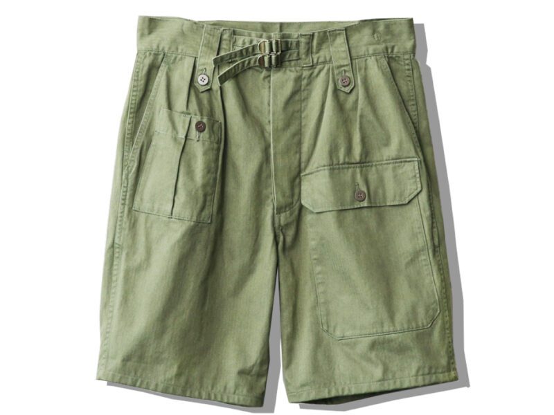 British Army Jungle Trouser Short Pants 1940s
