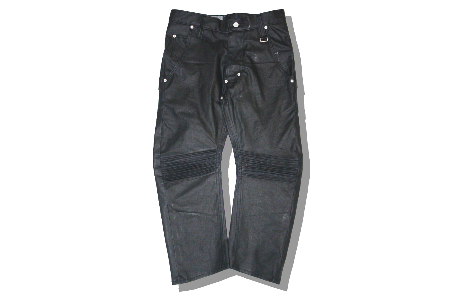 NAVYFACTORYLAB® KANGWOOK KIL 2017 2018 Fall Winter Grotesque Gentleman Biker Denim Pants