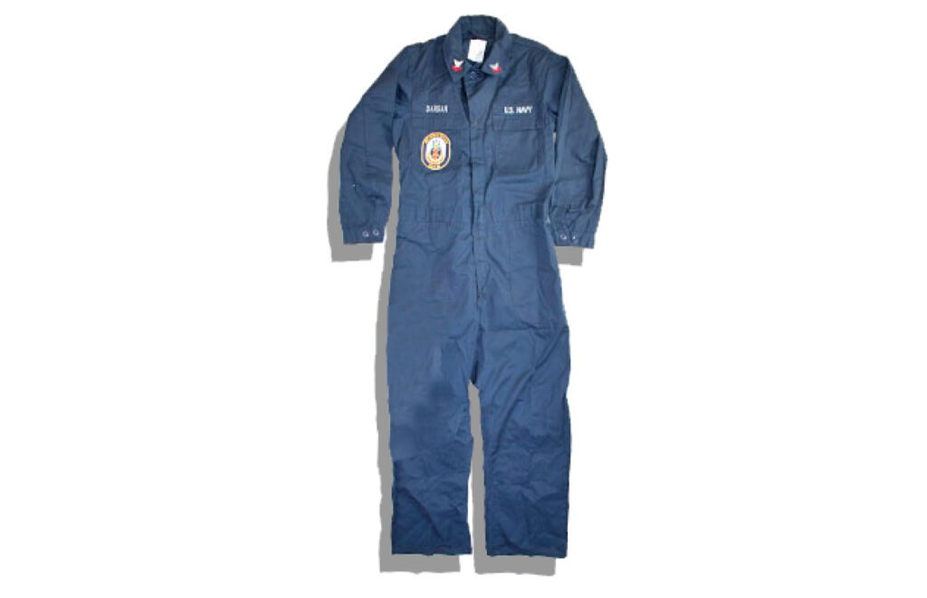 US NAVY Work coveralls Experimental Front 1970s