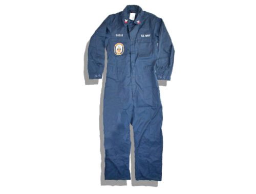 US NAVY Work coveralls Experimental Front 1970s