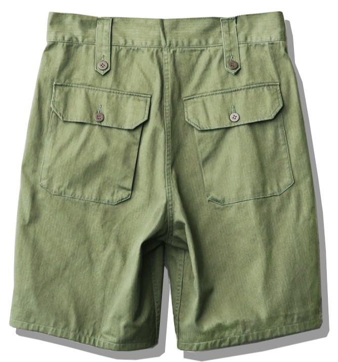 British Army Jungle Trouser Short Pants 1940s Back