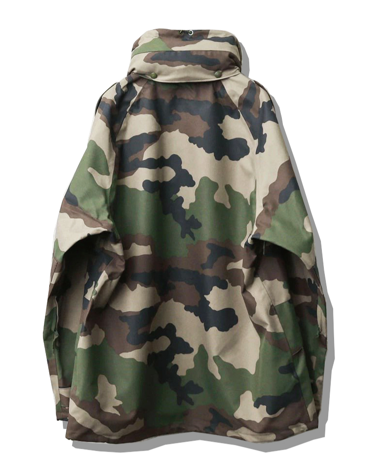 French Army CCE Camo WaterProof Filed Parka Back