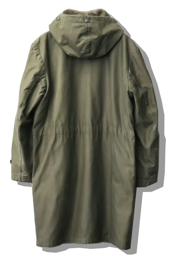 German Army Filed Parka Back