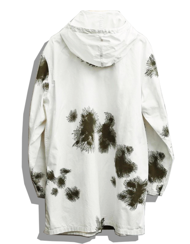 German Army Snow Camouflage Parka Back