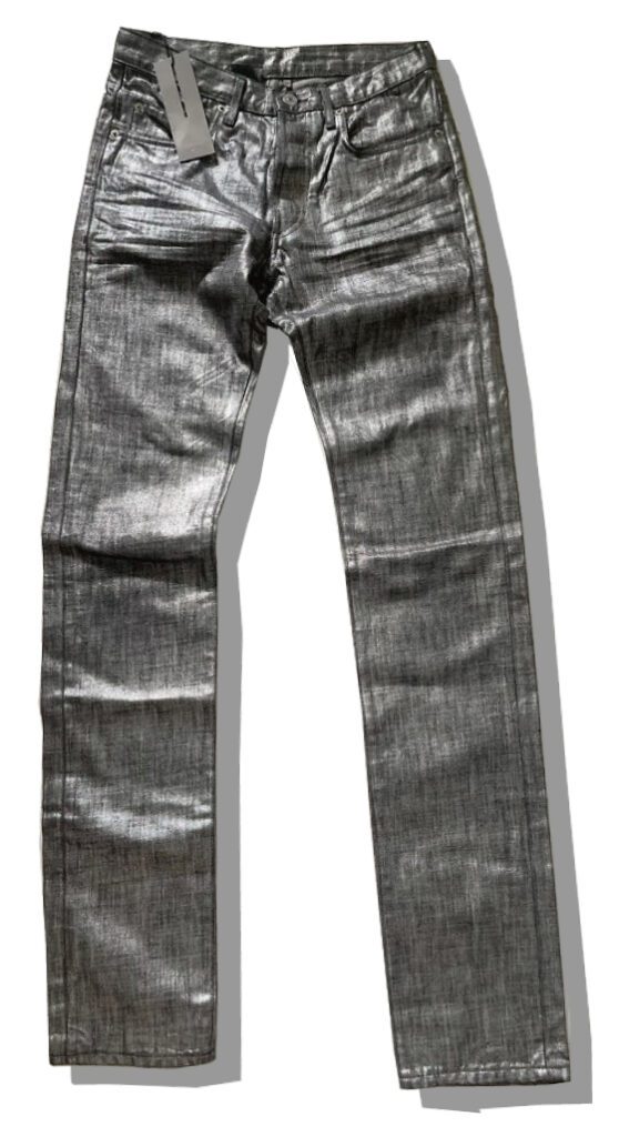 Metal Denim Pants Front