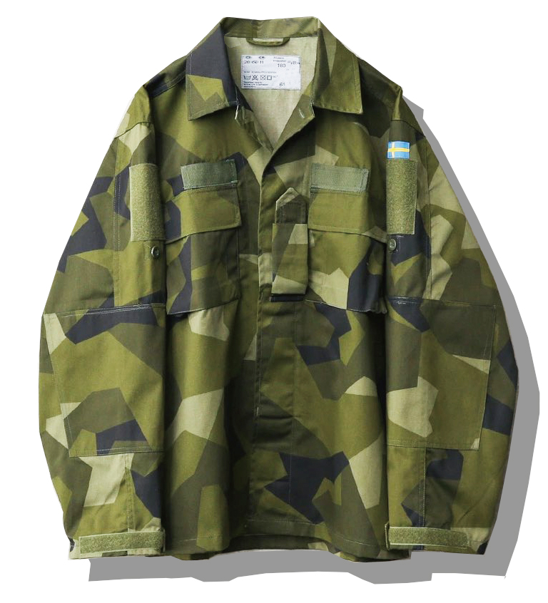 Swedish Army M-90 Filed Jacket Front