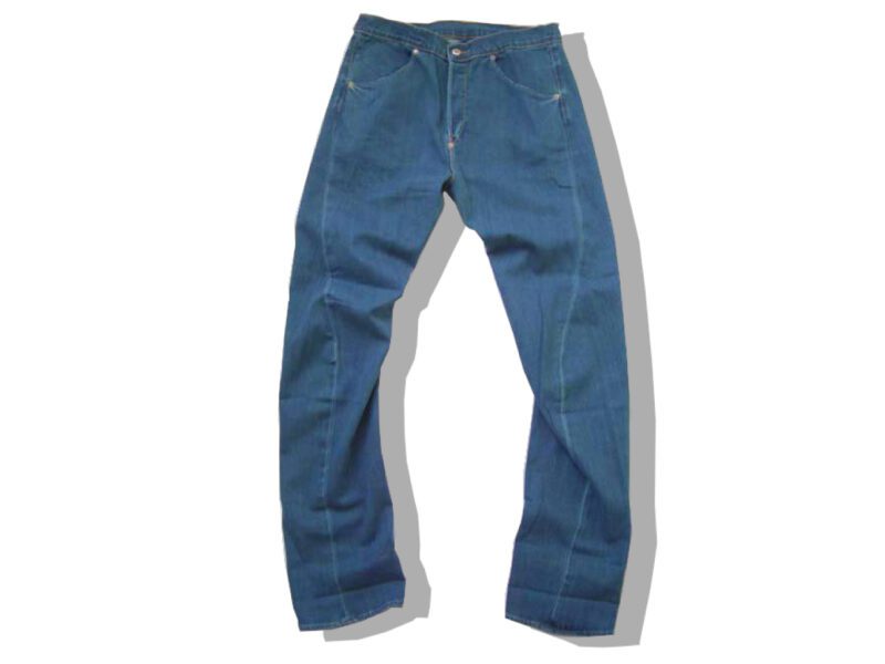 1584-1023 Levi's RED Honest Dishonest Denim Pants 2001ss Blue
