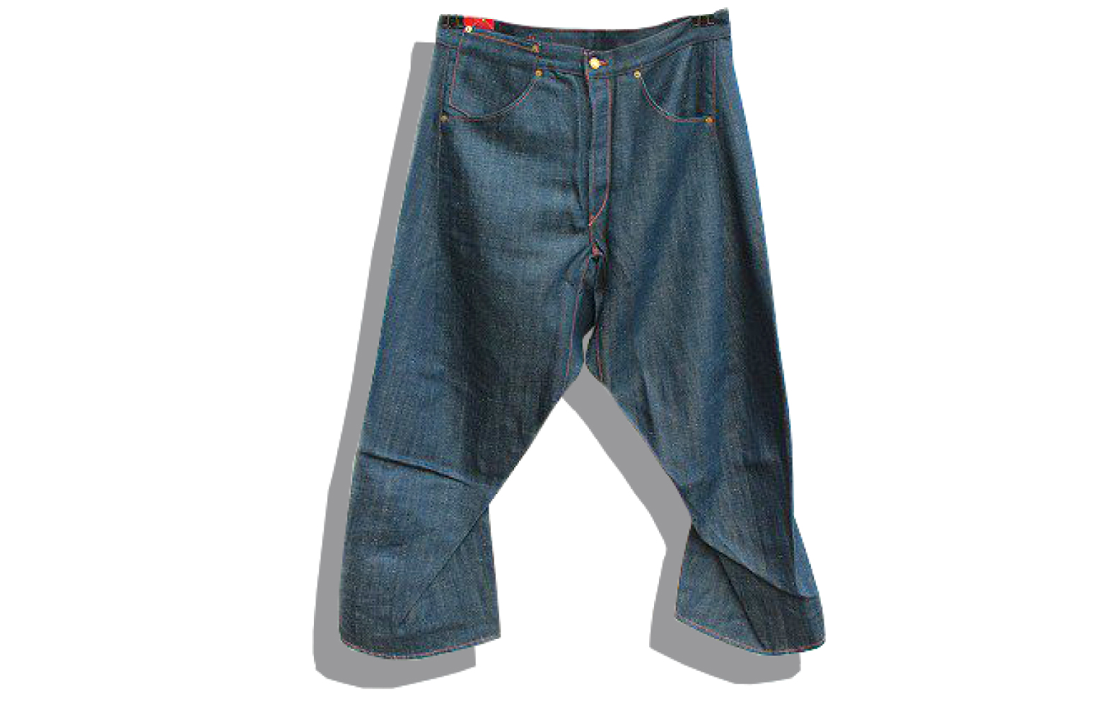 Levis Red 1st Giant Hemp Denim Pants 2000s Front