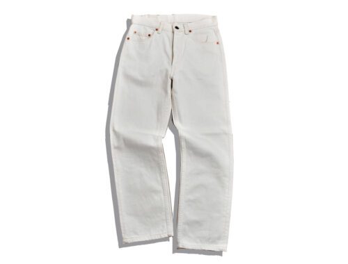 White Denim Pants