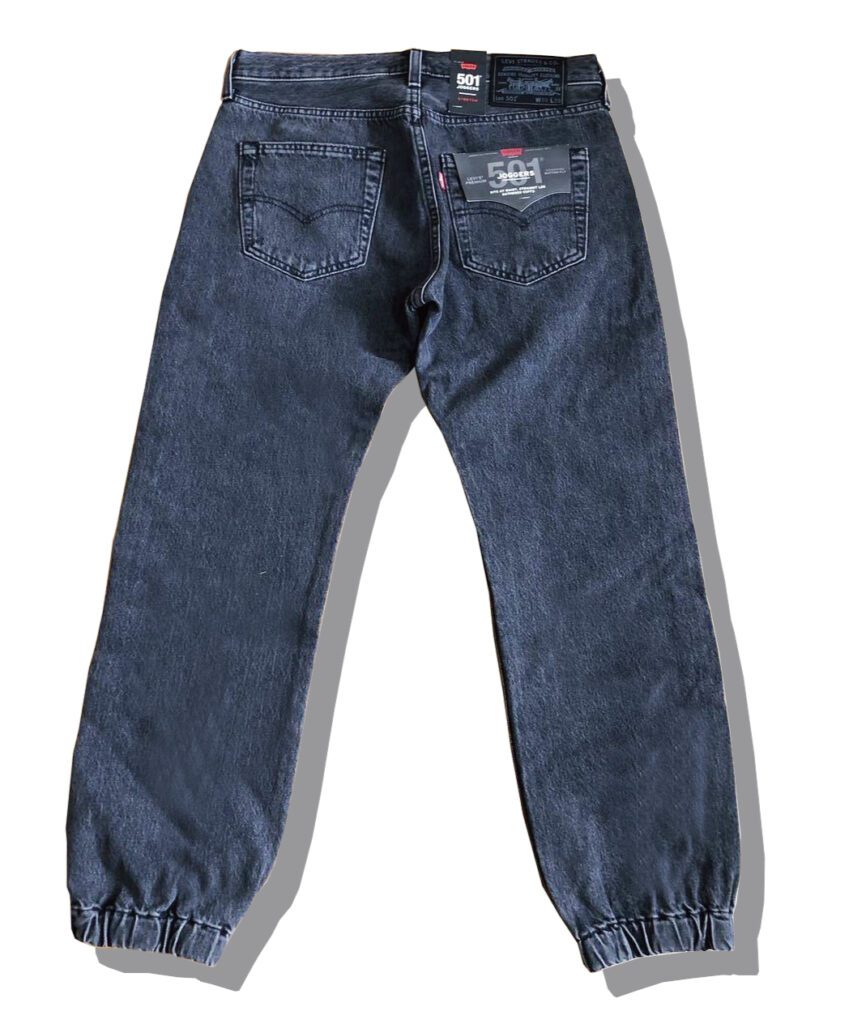 Levis 501 Joggers Back