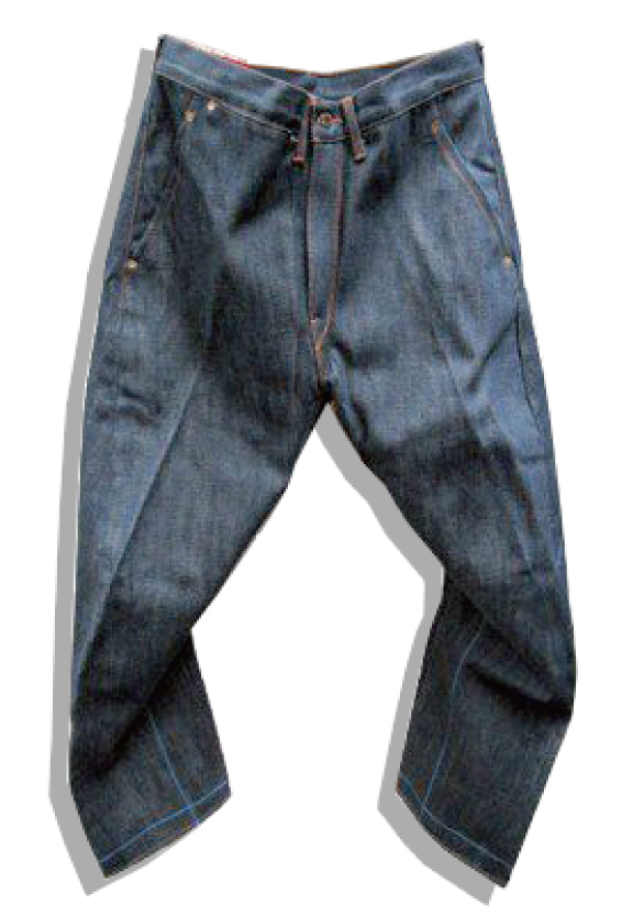 Levi's RED 1st Comfort Blue line Denim Pants 2000s Front