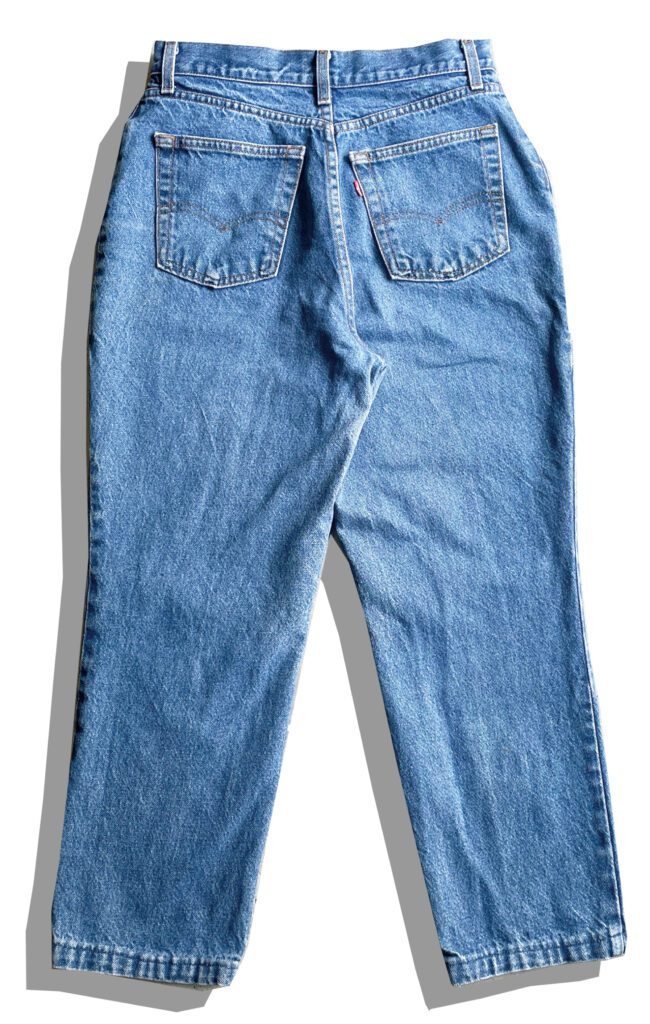 Levis 210 Denim Pants Back