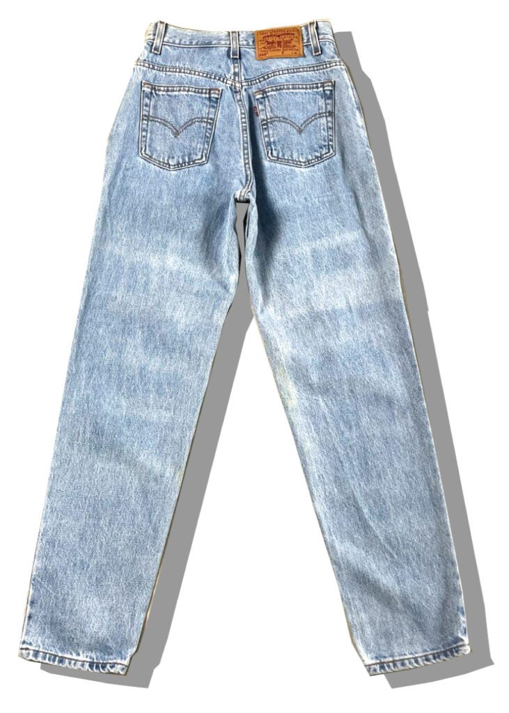 Levis 550 Denim Pants Back