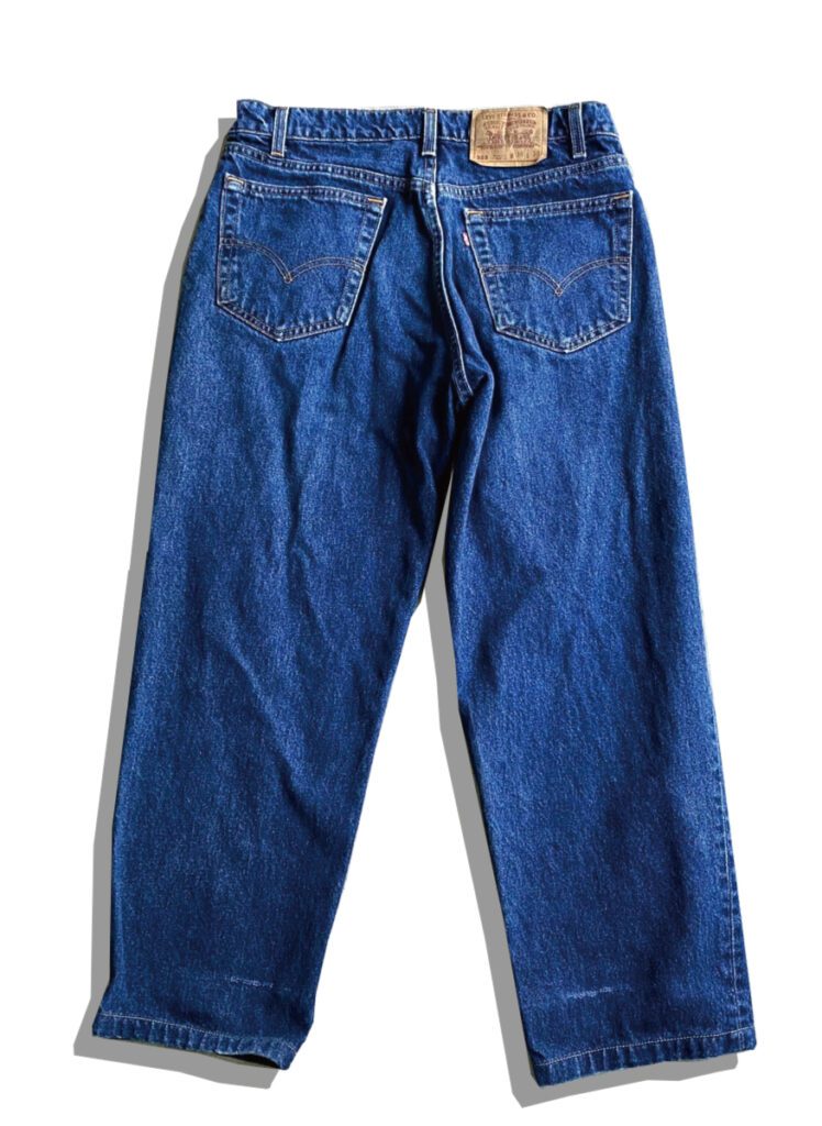 Levis 555 Denim Pants Back