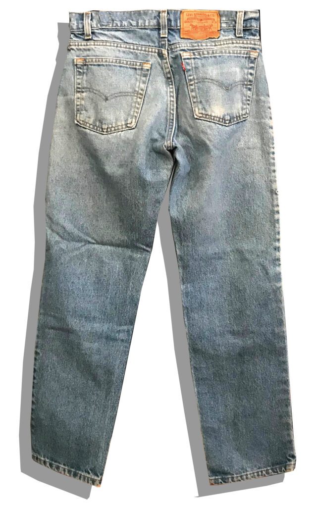 levis 506 Denim Pants Back