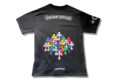 Chrome Hearts Multicolor Cross Cemetery T Shirt Back