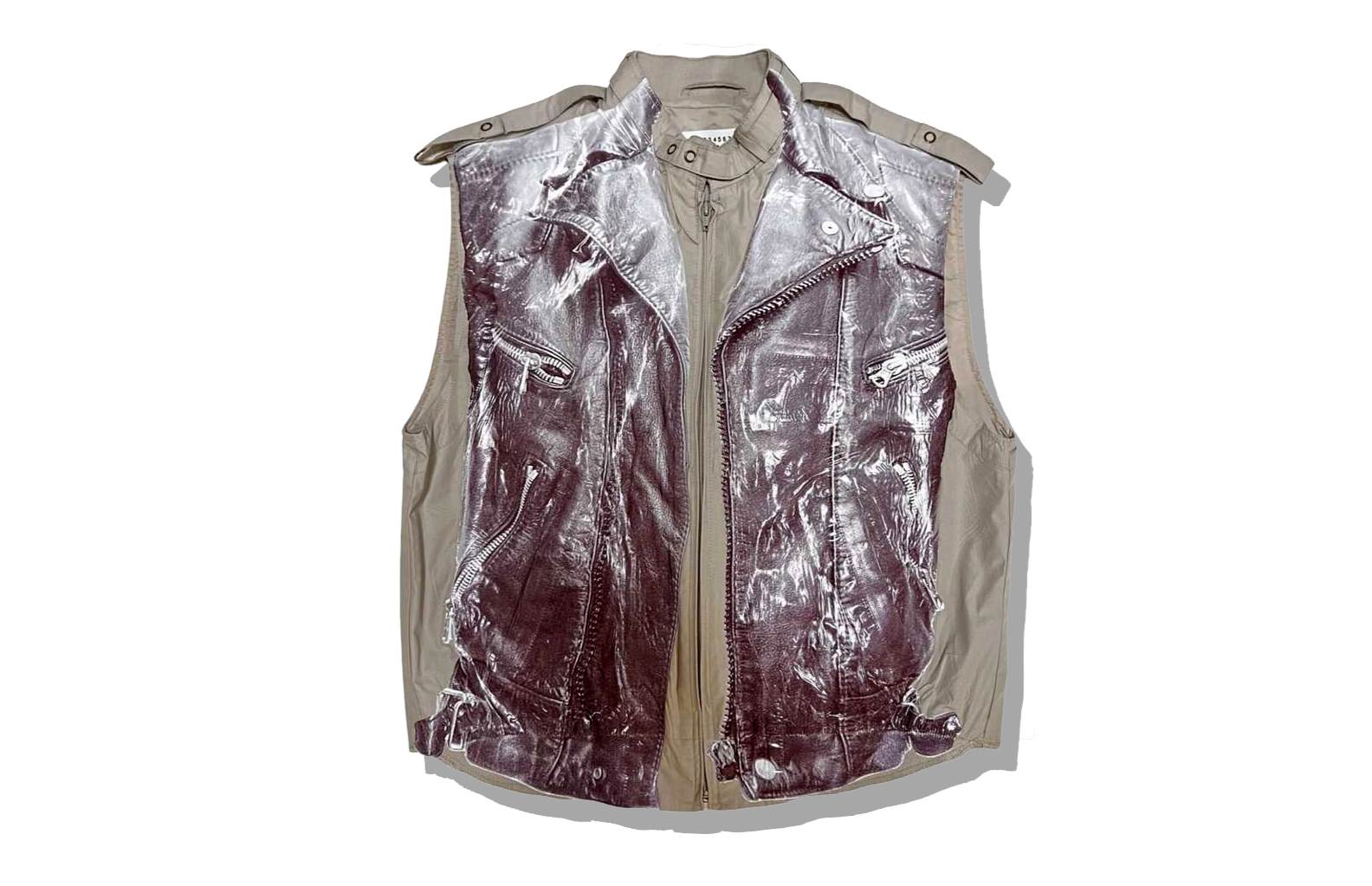Maison Martin Margiela Trompe l’oeil Vest 2005SS Artisanal