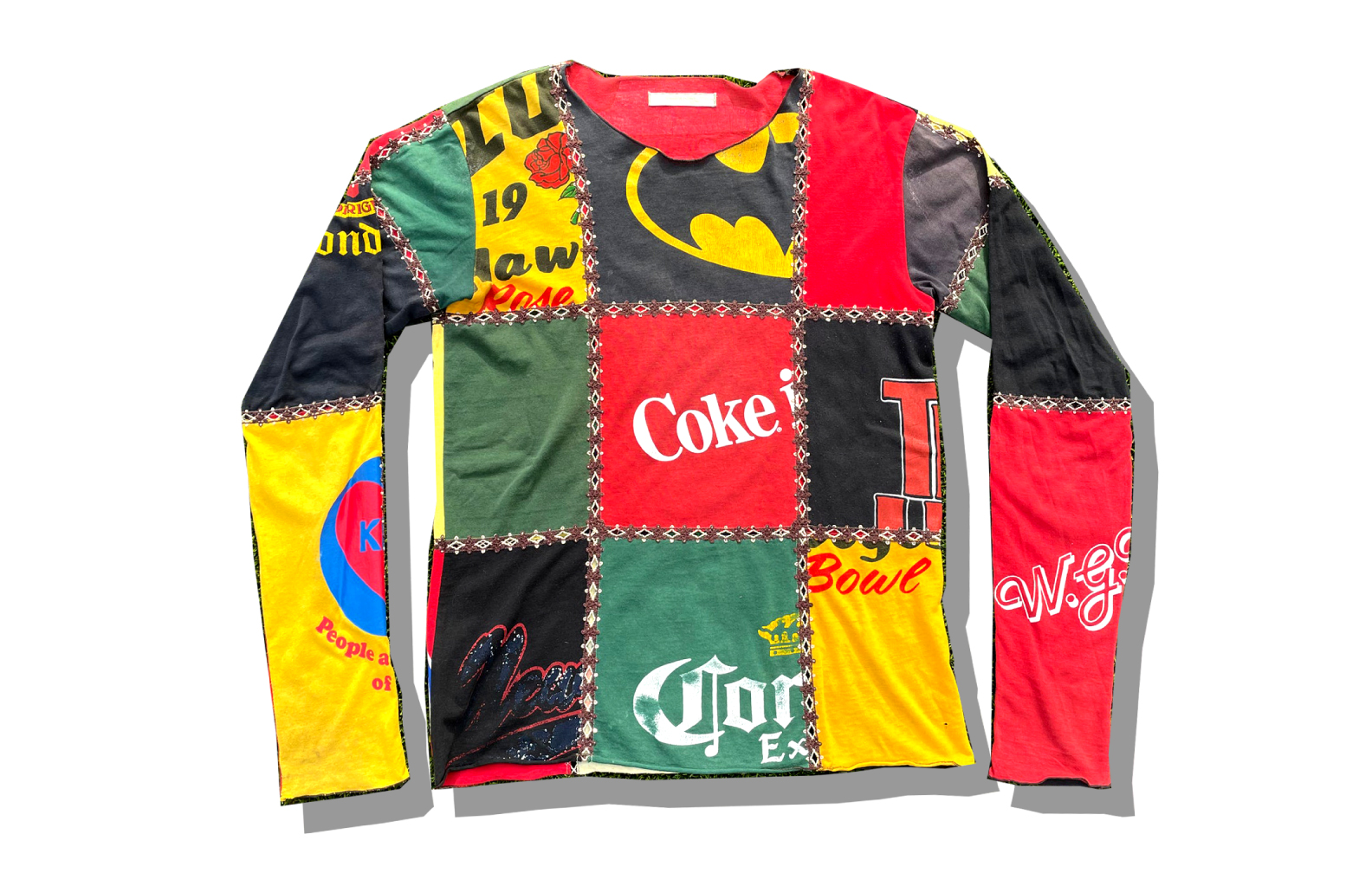 Number (N)ine Patchwork Long Sleeve
