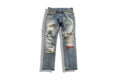 Undercover 68 Red Yarn Denim Pants 2009 AW Front