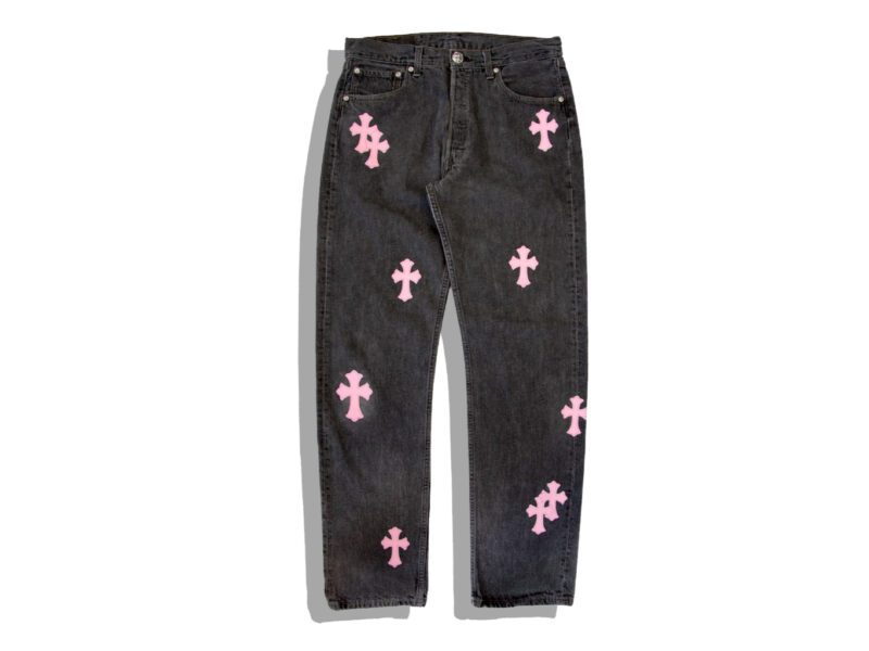 Chrome Hearts Denim Pants Levis 501 base