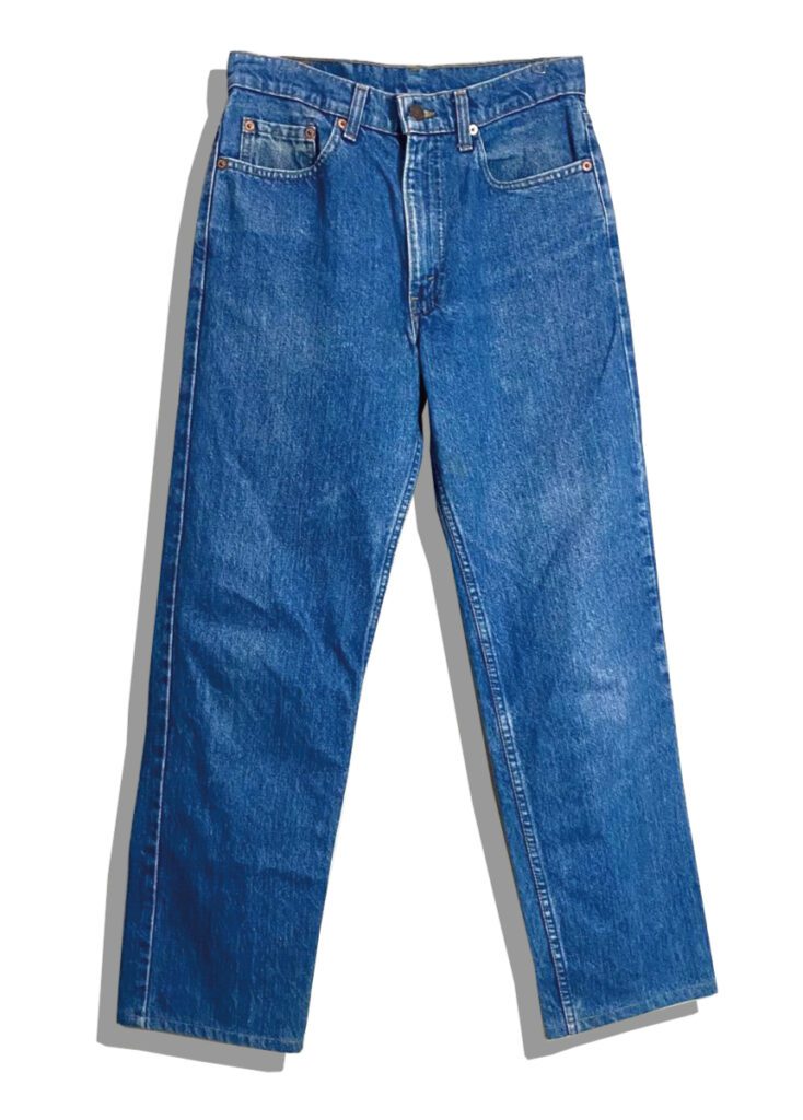 Levis 525 Denim Pants Front