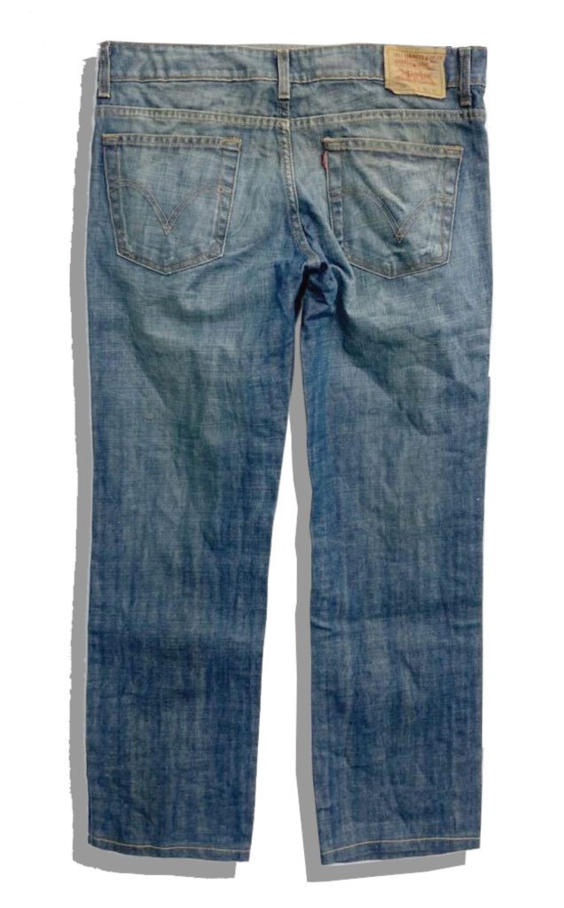 Levis 530 Denim Pants Back