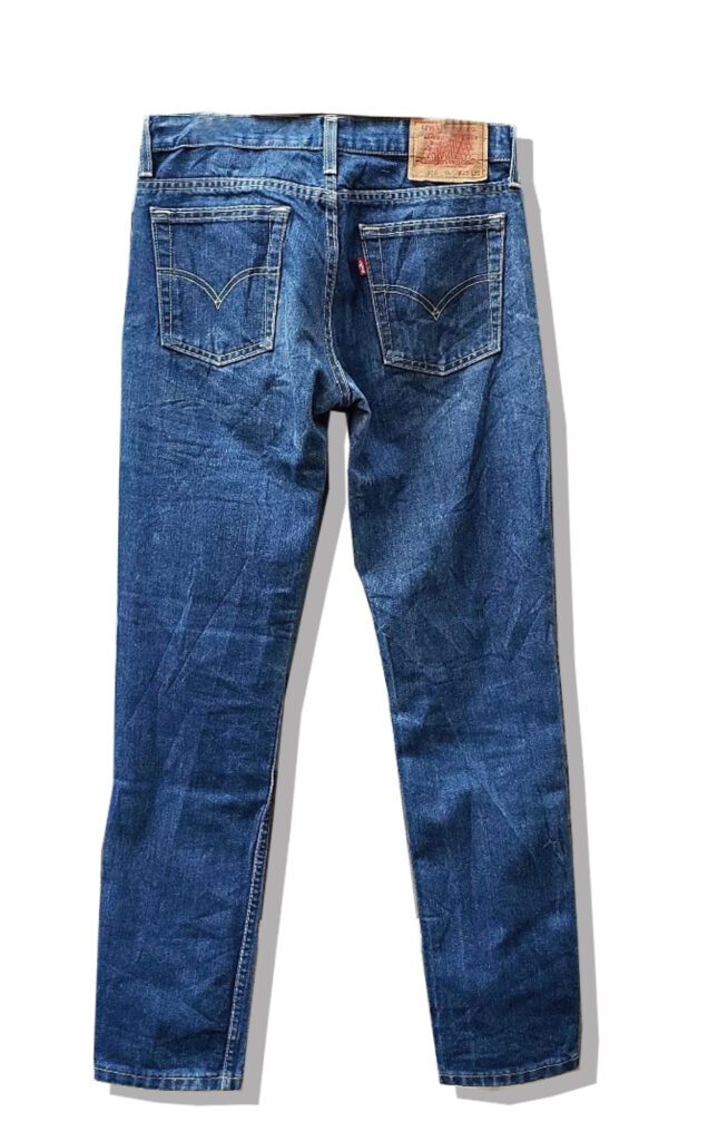 Levis 536 Denim Pants Back