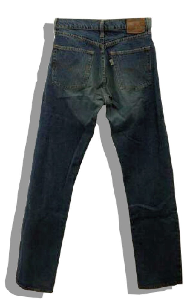 Levis 542 Denim Pants Back