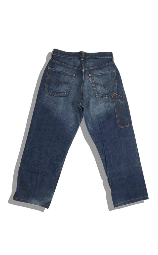 Levis 548 Denim Pants Back