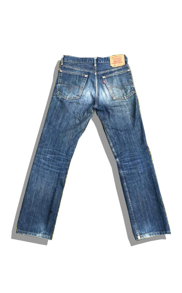 Levis 553 Denim Pants Back