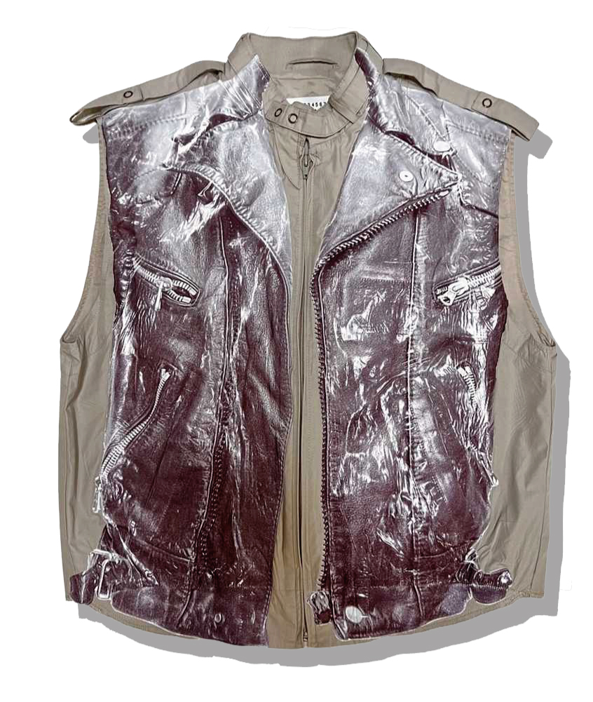 Maison Martin Margiela Trompe l’oeil Vest 2005SS Artisanal Front