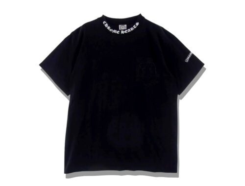 Chromehearts Neck Lettring Tshirts Front