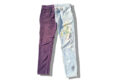 Number (N)ine Hybrid Corduroy Paint Splatter Denim Pants 2006SS Welcome To The Shadow