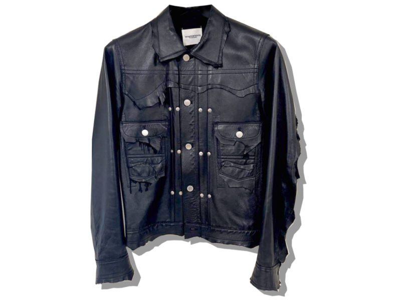 TAKAHIROMIYASHITA The Soloist rough out Leather Jacket