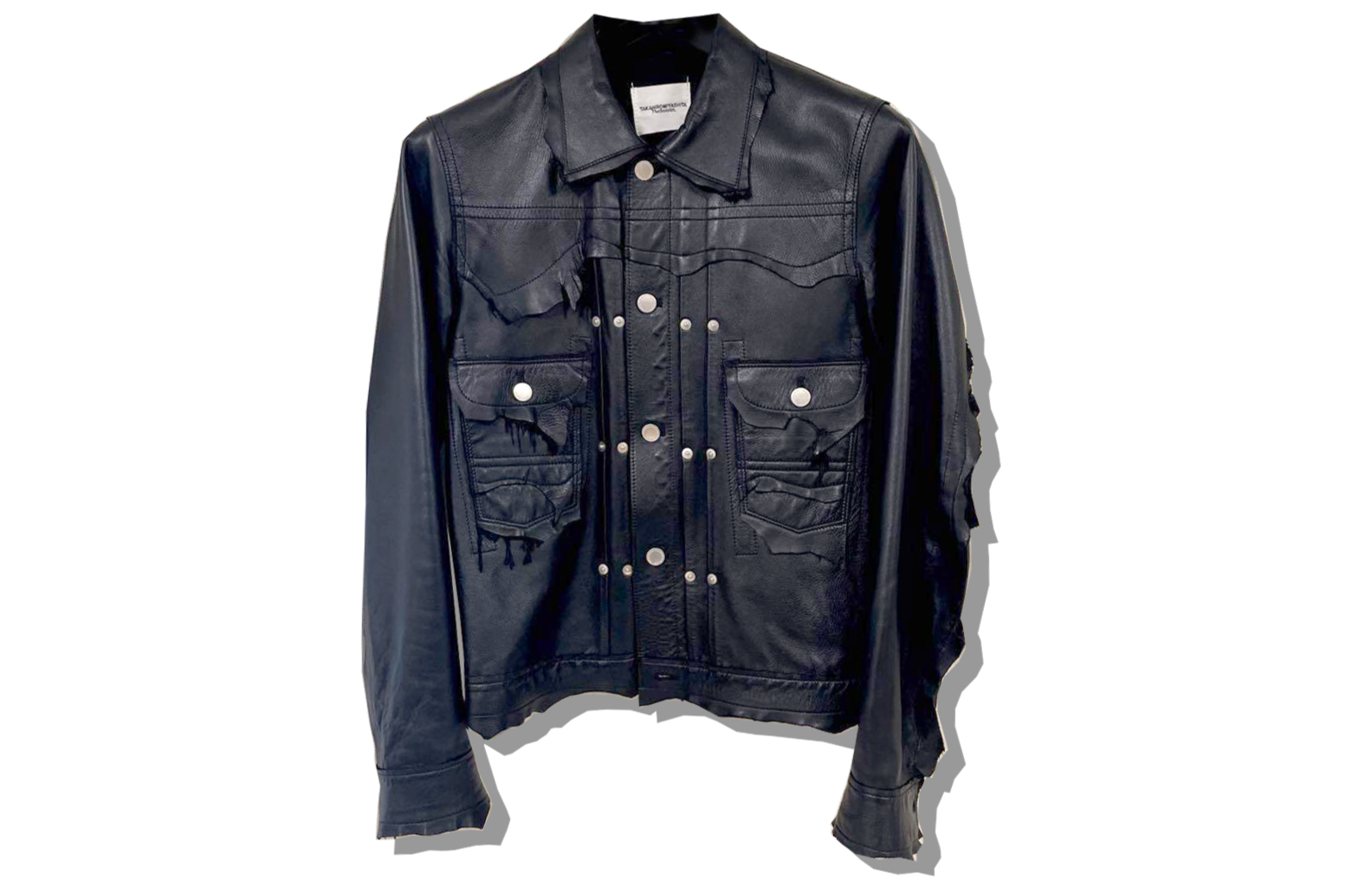 TAKAHIROMIYASHITA The Soloist rough out Leather Jacket