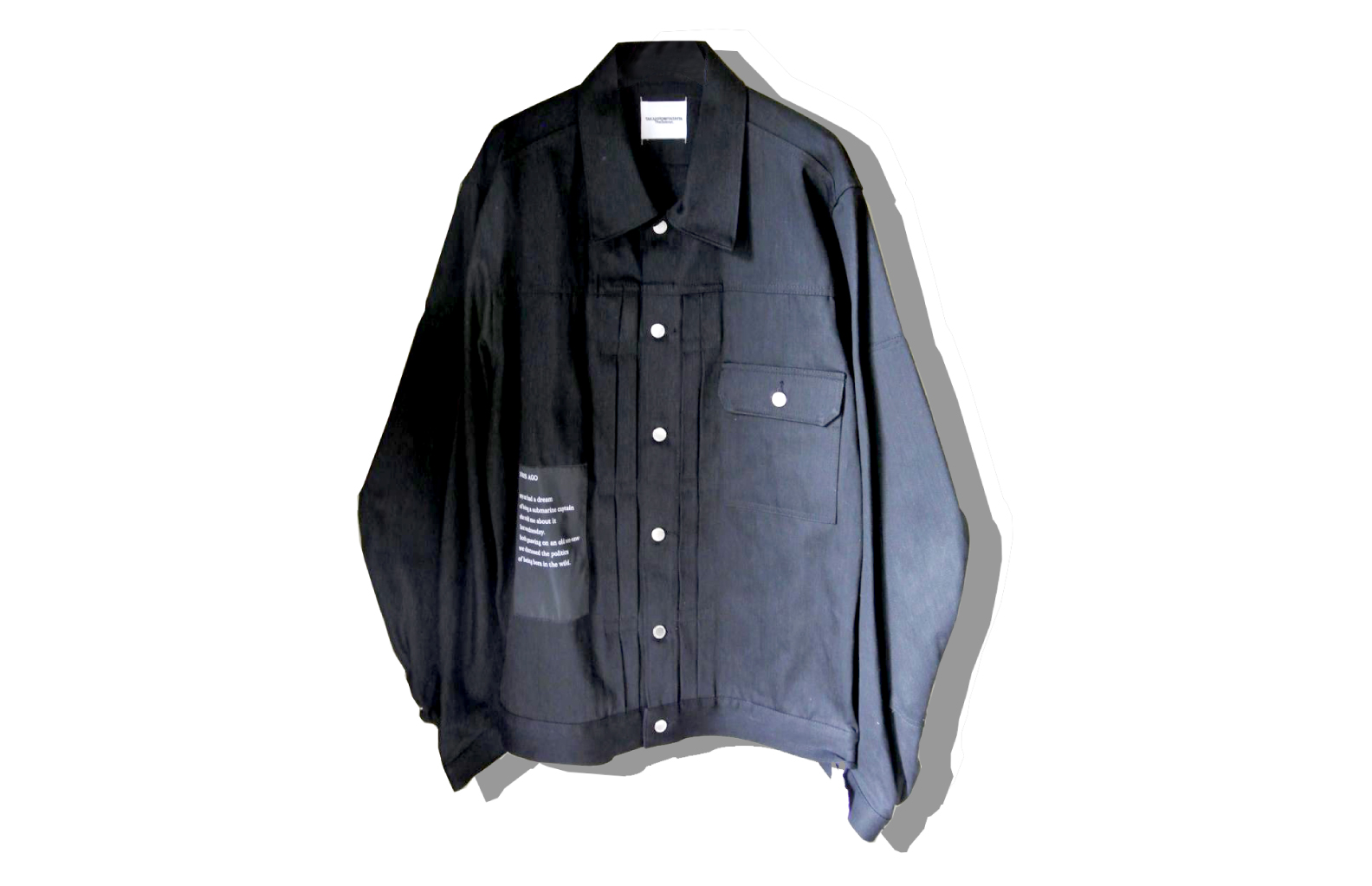 TAKAHIROMIYASHITA The SoloIst. Balloon sleeve jean jacket 2019AW