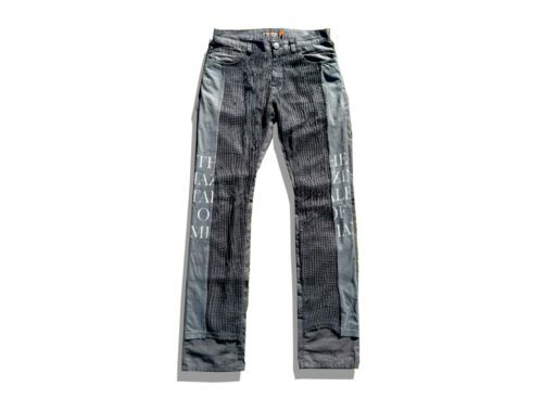 Undercover Netted Hybrid Denim Pants 2006 Spring Summer The Amazing Tale Of Zamiang T