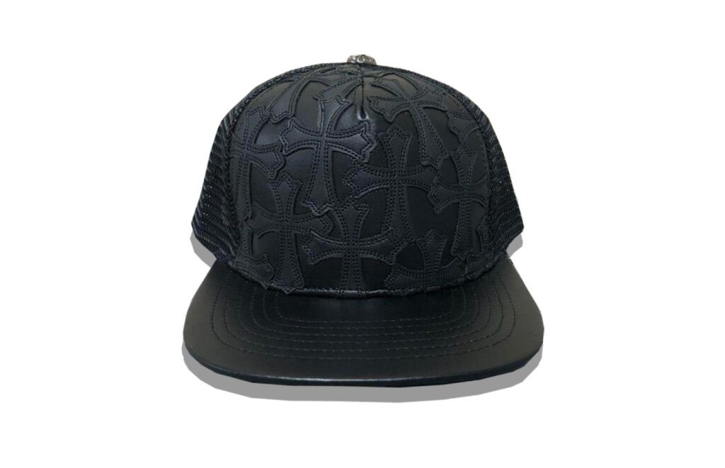 Chrome hearts Cross Patched Leather Cap