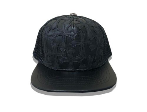 Chrome hearts Cross Patched Leather Cap