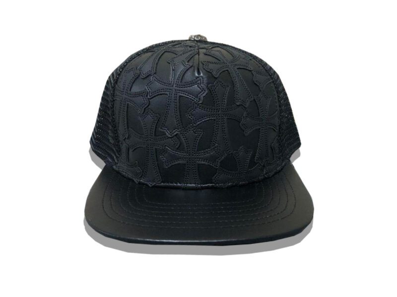 Chrome hearts Cross Patched Leather Cap