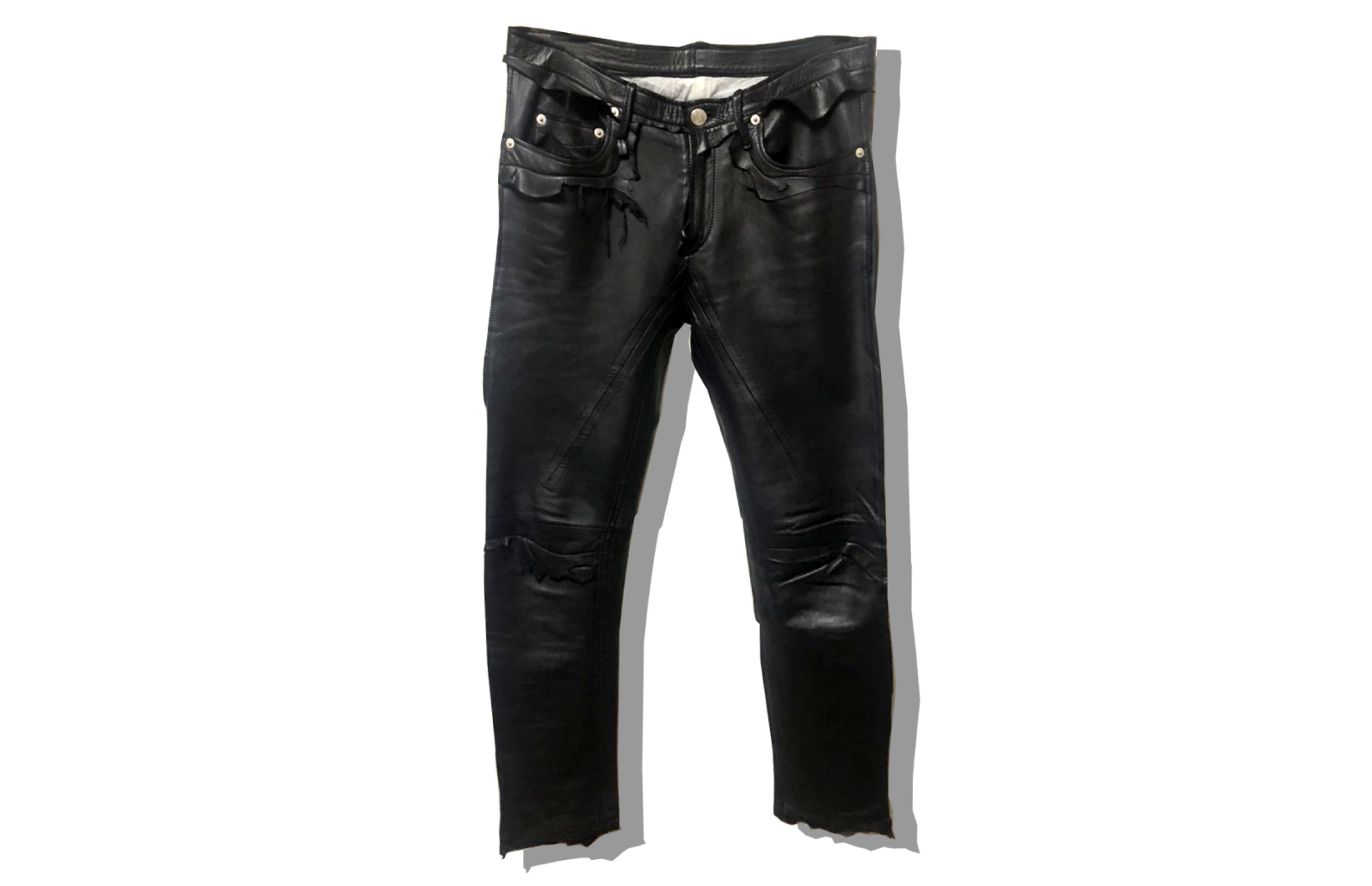 TAKAHIRO MIYASHITA The Soloist rough out leather jean