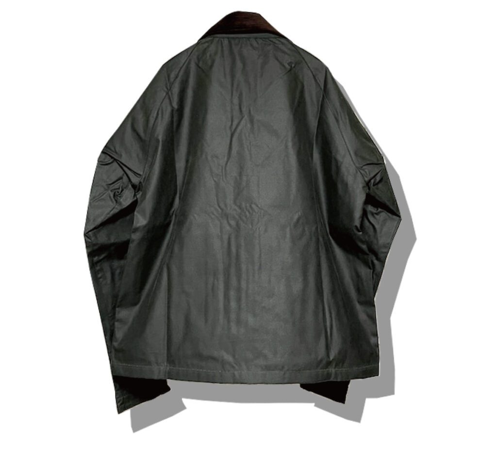 Barbour Dom Wax Jacket Back