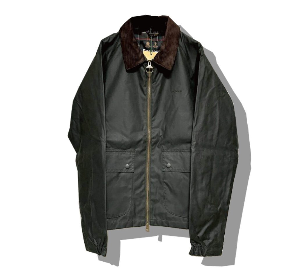 Barbour Dom Wax Jacket Front