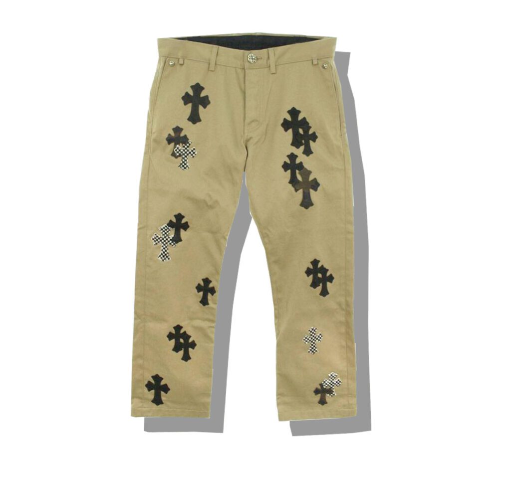 Chrome Hearts Cross Patchwork Chino Pants Front