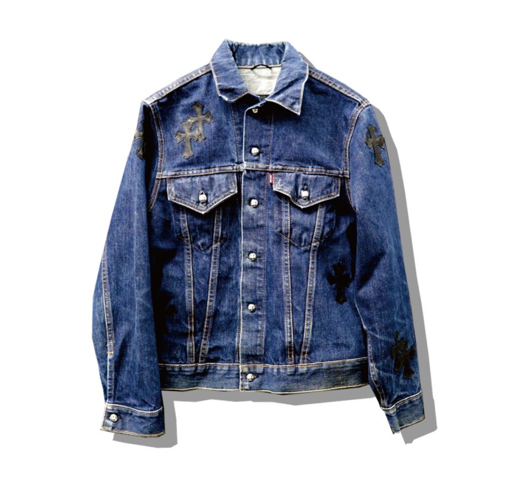 Chrome hearts levis Type3 Base Denim Jacket Front