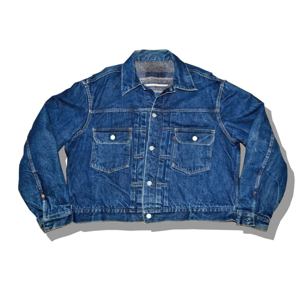 Levi's 517XX Blanket Lining Denim Jacket Blanket Front