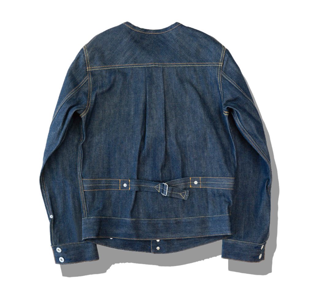 Levi's Lefty handed by Takahiro Kuraishi 1st Round Neck Denim Jacket 2010Spring Summer Back