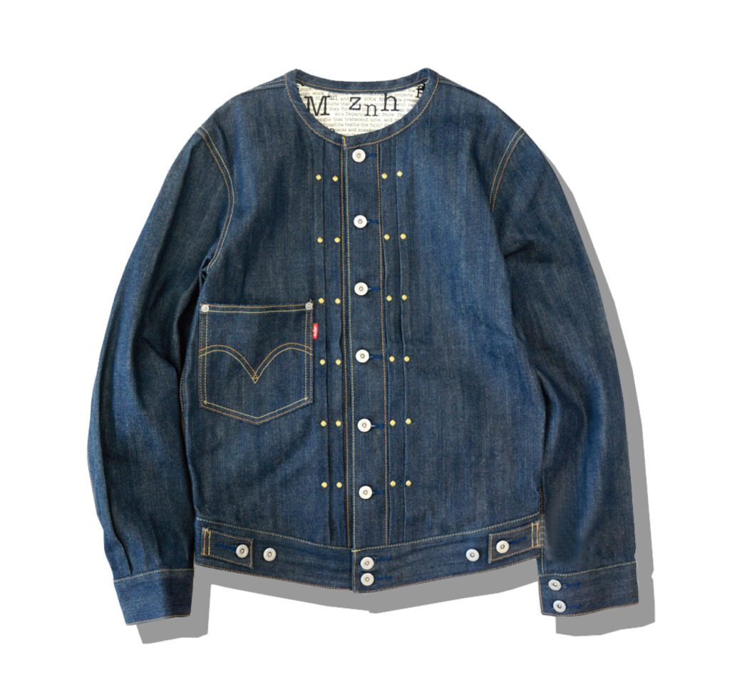 Levi's Lefty handed by Takahiro Kuraishi 1st Round Neck Denim Jacket 2010 Spring Summer Front